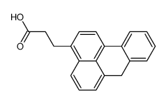 3-(7H-benz[de]anthracen-3-yl)-propionic acid Structure