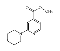 METHYL 2-PIPERIDIN-1-YLISONICOTINATE 97+METHYL 2-PIPERIDIN-1-YLPYRIDIN-4-YLCARBOXYLATE Structure