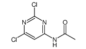 Acetamide, N-(2,6-dichloro-4-pyrimidinyl)结构式