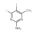 4-氯-5-碘-6-甲基-2-嘧啶胺图片