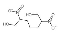 1,7-Heptanediol,2,6-dinitro-结构式