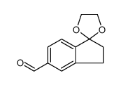 5-Formyl-indan-1-one 1,2-ethanediol ketal结构式