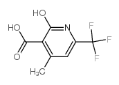 4-methyl-2-oxo-6-(trifluoromethyl)-1H-pyridine-3-carboxylic acid图片