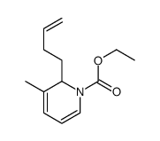 ethyl 2-but-3-enyl-3-methyl-2H-pyridine-1-carboxylate Structure