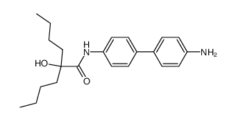 Dibutylglykolsaeure-<4'-amino-biphenylyl-(4)-amid>结构式