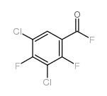 3,5-DICHLORO-2,4-DIFLUORO-BENZOYL FLUORIDE structure