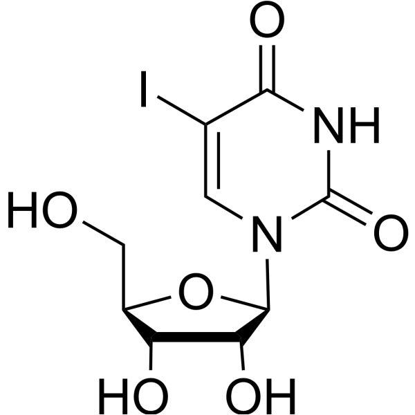 5-碘尿苷结构式