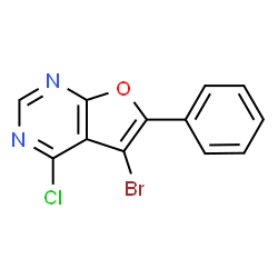 5-溴-4-氯-6-苯基呋喃[2,3-d]嘧啶图片