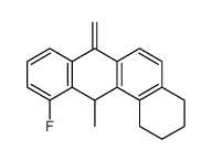 11-fluoro-12-methyl-7-methylidene-2,3,4,12-tetrahydro-1H-benzo[a]anthracene Structure