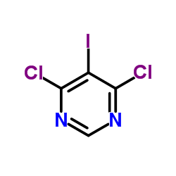 4,6-Dichloro-5-iodopyrimidine Structure