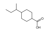 4-butan-2-ylcyclohexane-1-carboxylic acid结构式