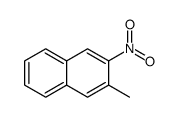 2-methyl-3-nitronaphthalene Structure