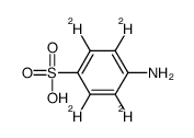 Sulfanilic Acid-d4 Structure