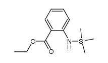 ethyl N-(trimethylsilyl)anthranilate结构式