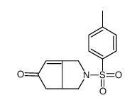 2-TOSYL-2,3,3A,4-TETRAHYDROCYCLOPENTA[C]PYRROL-5(1H)-ONE structure