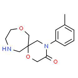 4-M-Tolyl-1,8-Dioxa-4,11-Diazaspiro[5.6]Dodecan-3-One Structure