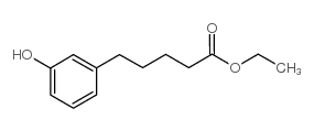 ethyl 5-(3-hydroxyphenyl)pentanoate Structure