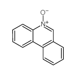 Phenanthridine, 5-oxide Structure