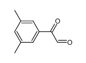 (3,5-dimethylphenyl)(oxo)acetaldehyde structure