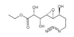 Ethyl (2R,3S,4S,5S,6S)-8-azido-4,5-epoxy-2,3,6-trihydroxyoctanoate Structure