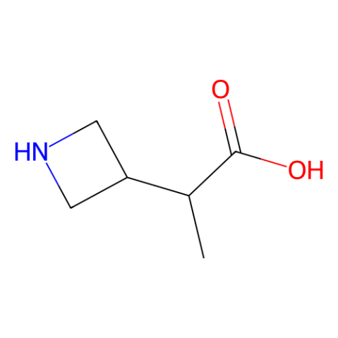 2-(azetidin-3-yl)propanoic acid Structure