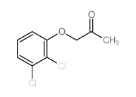 2-Propanone,1-(2,3-dichlorophenoxy)-结构式