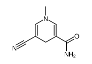 Nicotinamide, 5-cyano-1,4-dihydro-1-methyl- (8CI) Structure