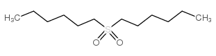 DI-N-HEXYL SULFONE结构式