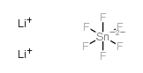 lithium hexafluorostannate(iv) structure