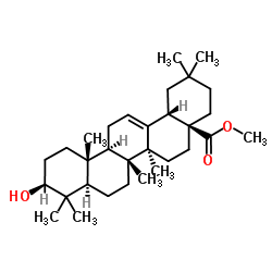 Methyl oleanolate Structure