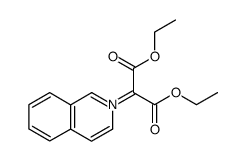 isoquinolinium bis(ethoxycarbonyl)methylide结构式