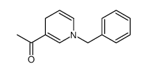 1-(1-benzyl-4H-pyridin-3-yl)ethanone Structure