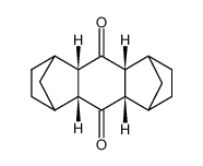 1,4:5,8-DIMETHANODODECAHYDROANTHRACENE-9,10-DIONE Structure