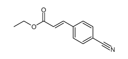 4-氰基肉桂酸乙酯结构式