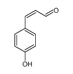 (E)-3-(4-羟基苯基)丙烯醛结构式