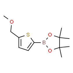 2-(Methoxymethyl)-thiophene-5-boronic acid pinacol ester Structure