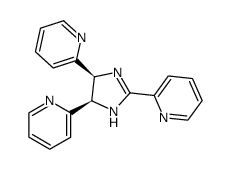 CIS-2,4,5-TRIS(2-PYRIDINYL)IMIDAZOLINE structure