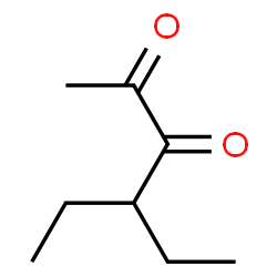 2,3-Hexanedione, 4-ethyl- (9CI)结构式