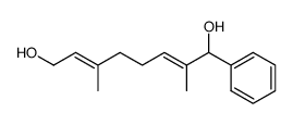 1,8-dihydroxy-2,6-dimethyl-1-phenyl-2(E),6(E)-octadiene Structure