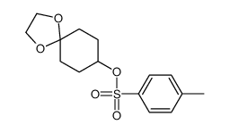 1,4-二氧杂螺[4.5]癸烷-8-基4-甲基苯磺酸酯结构式