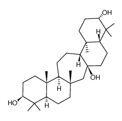 C(14a)-Homo-27-norgammacerane-3β,14β,21α-triol结构式