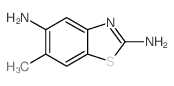 2,5-Benzothiazolediamine,6-methyl-(9CI) structure