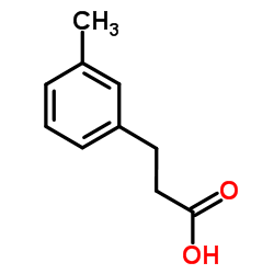 3-(3-Methylphenyl)propanoic acid structure