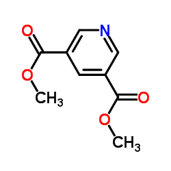 3,5-吡啶二甲酸甲酯结构式