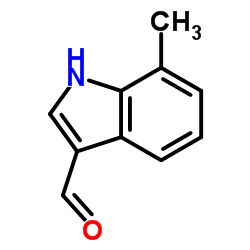 7-甲基吲哚-3-甲醛结构式