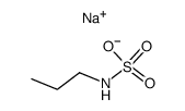 sodium n-propylsulphamate Structure