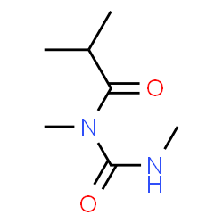 Propanamide, N,2-dimethyl-N-[(methylamino)carbonyl]- (9CI)结构式