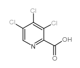 3,4,5-Trichloropyridine-2-carboxylic acid structure