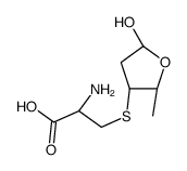 (2R)-2-amino-3-(5-hydroxy-2-methyloxolan-3-yl)sulfanylpropanoic acid Structure