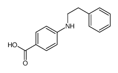 4-(2-phenylethylamino)benzoic acid Structure